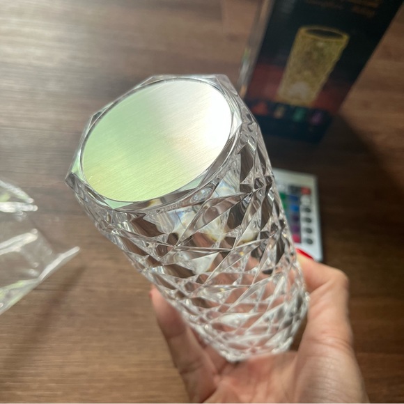 Rose Diamond Table Lamp USB Charging Touch Light Remote Atmosphere Bedside Bar - Picture 5 of 8